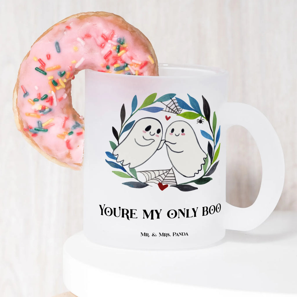 Teetasse Gespenster  Liebe Teetasse, Teeglas, Teebecher, Tasse mit Henkel, Tasse, Glas Teetasse, Teetasse aus Glas, Halloween, Deko, Martinssingen, Dekoration, Geschenke, Schenken, Gespenst, Paar, Verliebt