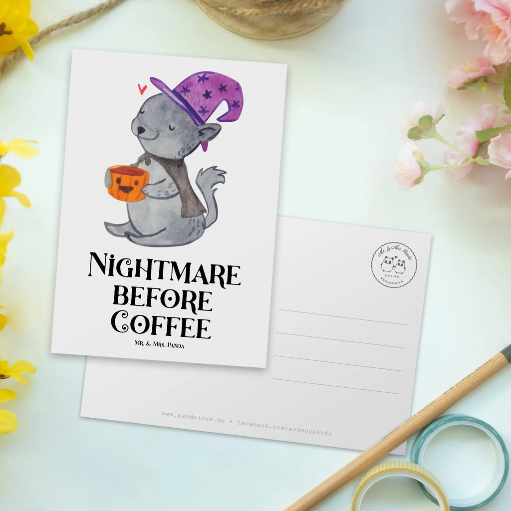 Postkarte Kater Kaffee Postkarte, Karte, Geschenkkarte, Grußkarte, Einladung, Ansichtskarte, Geburtstagskarte, Einladungskarte, Dankeskarte, Ansichtskarten, Einladung Geburtstag, Einladungskarten Geburtstag, Halloween, Deko, Martinssingen, Dekoration, Geschenke, Schenken, Hexe, Kater, Kaffee, Magie