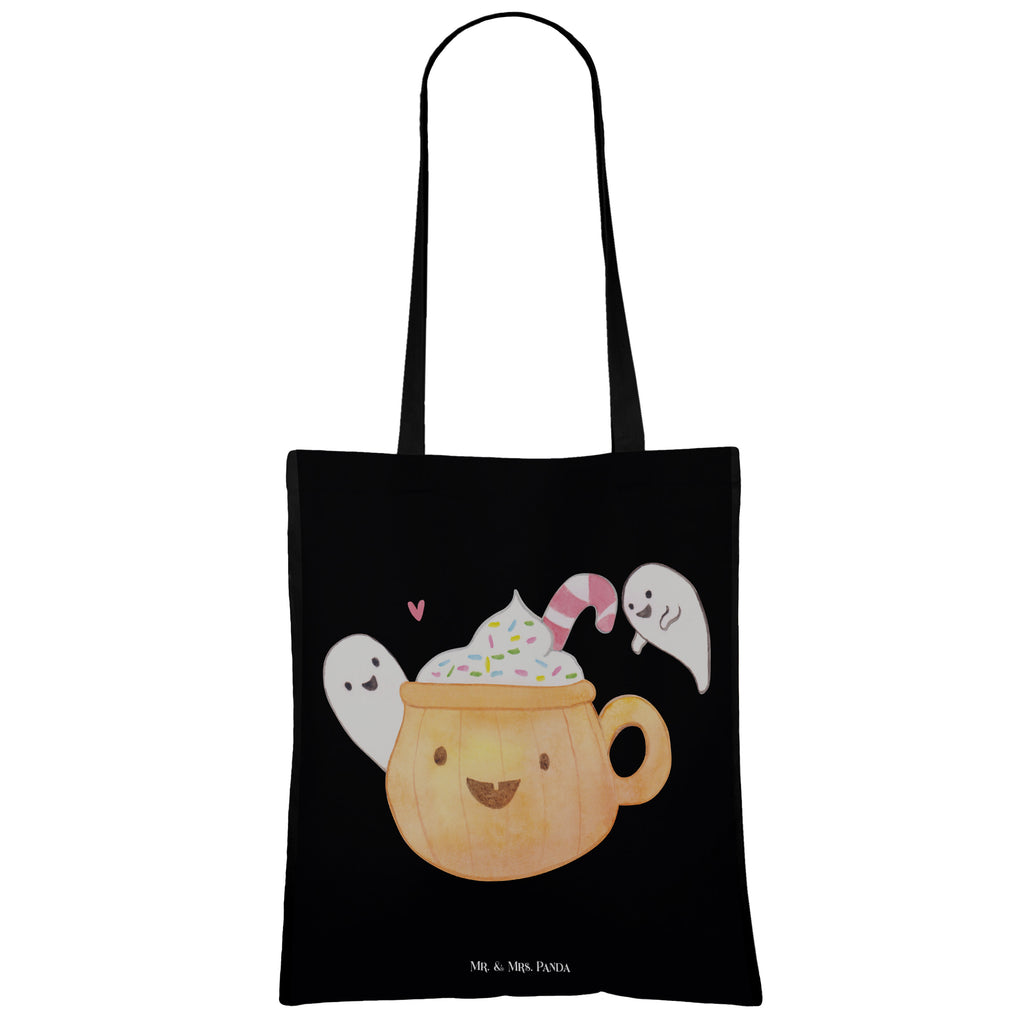 Tragetasche Kaffee Gespenst Beuteltasche, Beutel, Einkaufstasche, Jutebeutel, Stoffbeutel, Tasche, Shopper, Umhängetasche, Strandtasche, Schultertasche, Stofftasche, Tragetasche, Badetasche, Jutetasche, Einkaufstüte, Laptoptasche, Halloween, Deko, Martinssingen, Dekoration, Geschenke, Schenken, Halloween Deko, Trick or Treat, Süßes sonst gibt's saures, Pumpkin spiced Latte, Kaffee, Gespenst