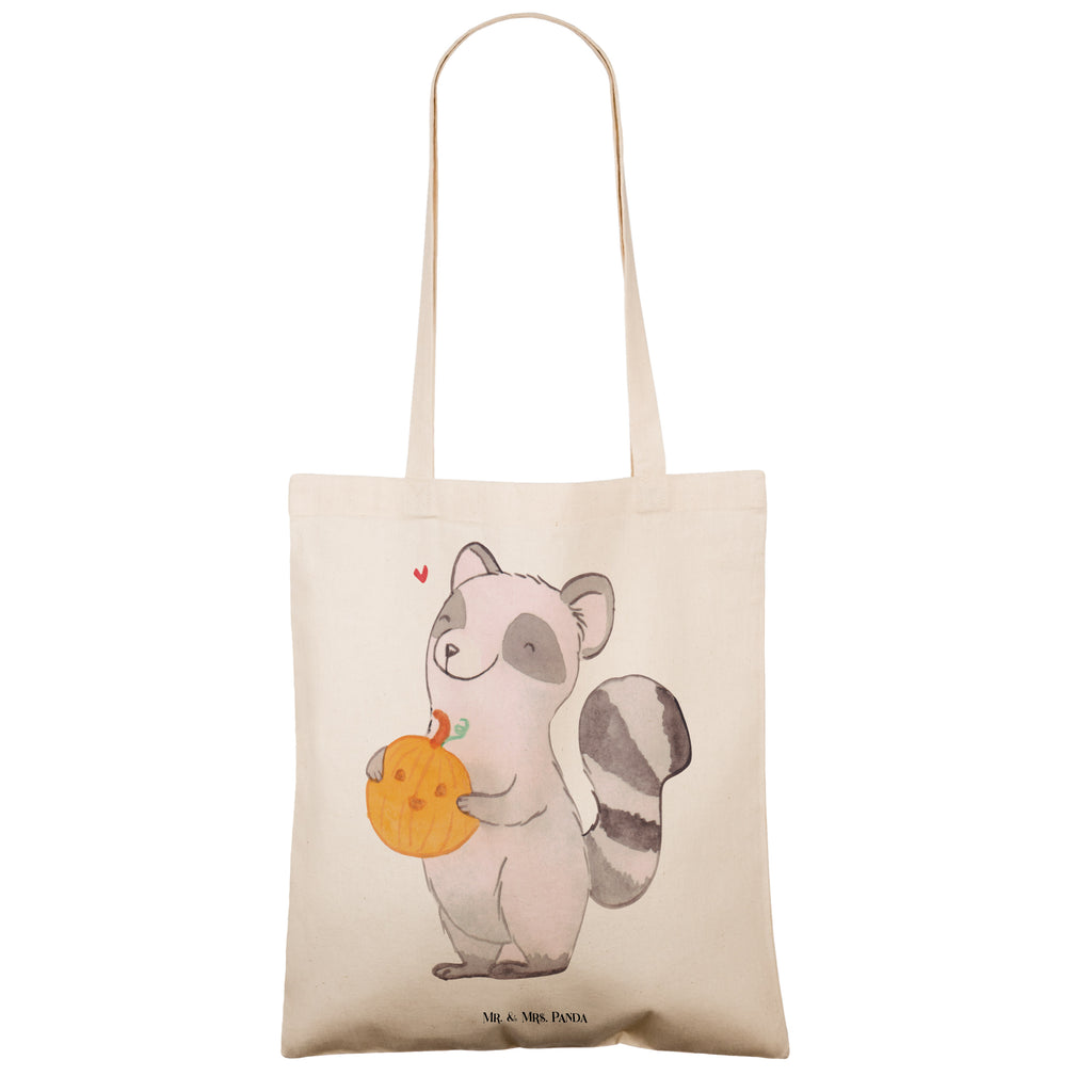 Tragetasche Waschbär Kürbis Beuteltasche, Beutel, Einkaufstasche, Jutebeutel, Stoffbeutel, Tasche, Shopper, Umhängetasche, Strandtasche, Schultertasche, Stofftasche, Tragetasche, Badetasche, Jutetasche, Einkaufstüte, Laptoptasche, Halloween, Deko, Martinssingen, Dekoration, Geschenke, Schenken, Halloween Deko, Trick or Treat, Süßes sonst gibt's saures, Waschbär, Kürbis