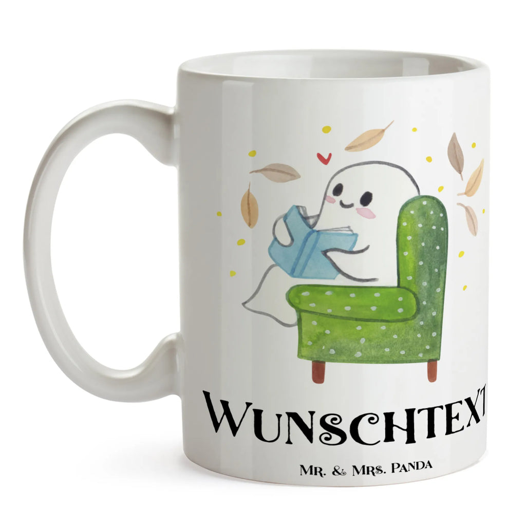 Personalisierte Tasse Gespenst  Buch Personalisierte Tasse, Namenstasse, Wunschname, Personalisiert, Tasse, Namen, Drucken, Tasse mit Namen, Halloween, Deko, Martinssingen, Dekoration, Geschenke, Schenken, Gespenst, Buch, Herbst, gemütlich