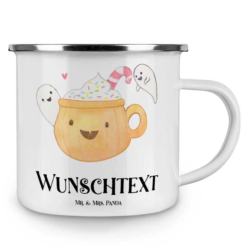 Personalisierte Emaille Tasse Kaffee Gespenst Emaille Tasse personalisiert, Emaille Tasse mit Namen, Campingtasse personalisiert, Namenstasse, Campingtasse bedrucken, Campinggeschirr personalsisert, tasse mit namen, personalisierte tassen, personalisierte tasse, tasse selbst gestalten, tasse bedrucken, tassen bedrucken, Halloween, Deko, Martinssingen, Dekoration, Geschenke, Schenken, Halloween Deko, Trick or Treat, Süßes sonst gibt's saures, Pumpkin spiced Latte, Kaffee, Gespenst