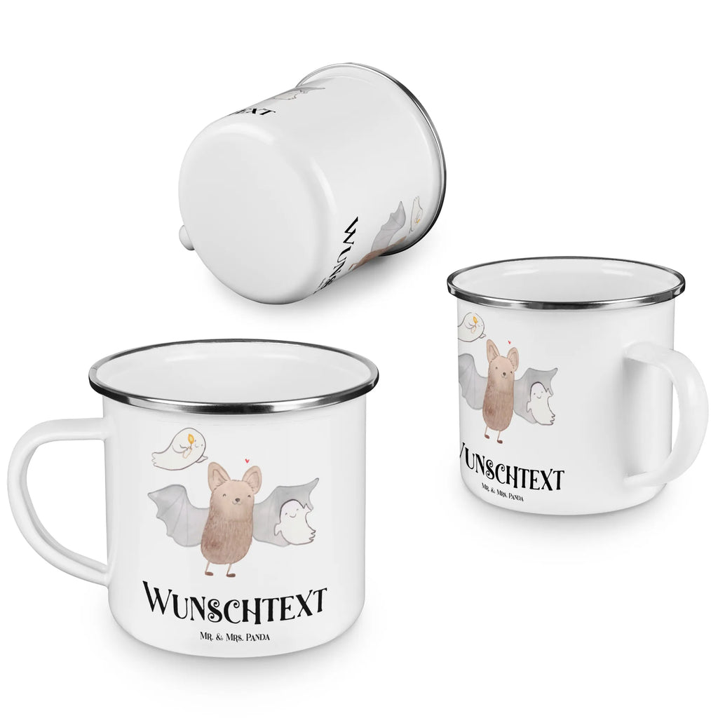 Personalisierte Emaille Tasse Fledermaus Gespenster Emaille Tasse personalisiert, Emaille Tasse mit Namen, Campingtasse personalisiert, Namenstasse, Campingtasse bedrucken, Campinggeschirr personalsisert, tasse mit namen, personalisierte tassen, personalisierte tasse, tasse selbst gestalten, tasse bedrucken, tassen bedrucken, Halloween, Deko, Martinssingen, Dekoration, Geschenke, Schenken, Halloween Deko, Trick or Treat, Süßes sonst gibt's saures, Fledermaus, Gespenster