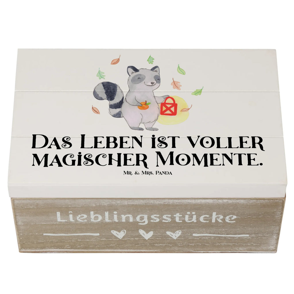 Holzkiste Waschbär Laterne Holzkiste, Kiste, Schatzkiste, Truhe, Schatulle, XXL, Erinnerungsbox, Erinnerungskiste, Dekokiste, Aufbewahrungsbox, Geschenkbox, Geschenkdose, Halloween, Deko, Martinssingen, Dekoration, Geschenke, Schenken, Halloween Deko, Trick or Treat, Süßes sonst gibt's saures, Waschbär, Laterne, Herbst