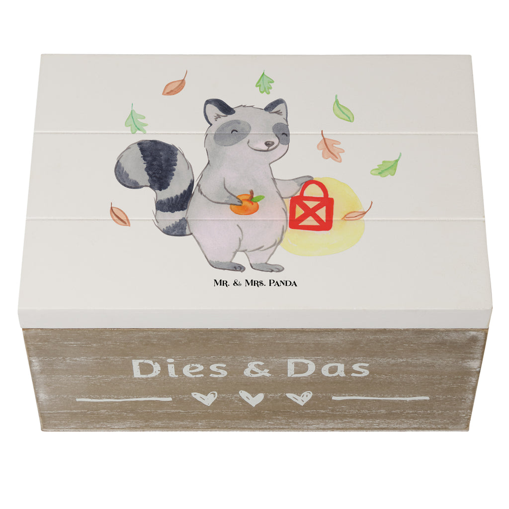 Holzkiste Waschbär Laterne Holzkiste, Kiste, Schatzkiste, Truhe, Schatulle, XXL, Erinnerungsbox, Erinnerungskiste, Dekokiste, Aufbewahrungsbox, Geschenkbox, Geschenkdose, Halloween, Deko, Martinssingen, Dekoration, Geschenke, Schenken, Halloween Deko, Trick or Treat, Süßes sonst gibt's saures, Waschbär, Laterne, Herbst