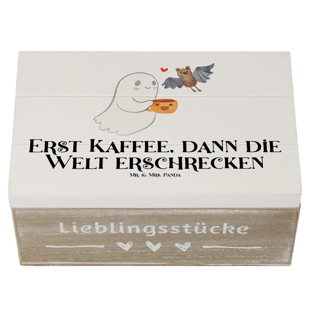 Holzkiste Gespenst Kaffee Holzkiste, Kiste, Schatzkiste, Truhe, Schatulle, XXL, Erinnerungsbox, Erinnerungskiste, Dekokiste, Aufbewahrungsbox, Geschenkbox, Geschenkdose, Halloween, Deko, Martinssingen, Dekoration, Geschenke, Schenken, Gespenst, Kaffee