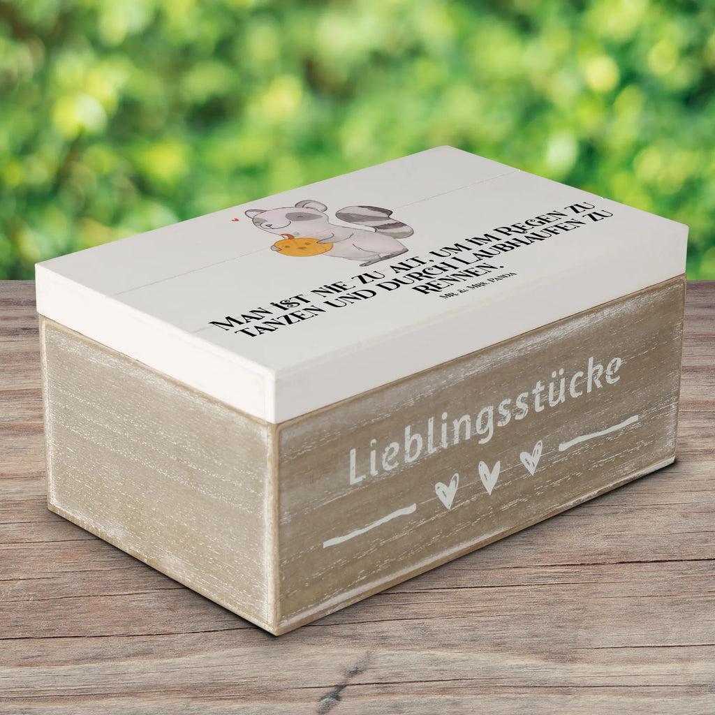 Holzkiste Waschbär Kürbis Holzkiste, Kiste, Schatzkiste, Truhe, Schatulle, XXL, Erinnerungsbox, Erinnerungskiste, Dekokiste, Aufbewahrungsbox, Geschenkbox, Geschenkdose, Halloween, Deko, Martinssingen, Dekoration, Geschenke, Schenken, Halloween Deko, Trick or Treat, Süßes sonst gibt's saures, Waschbär, Kürbis