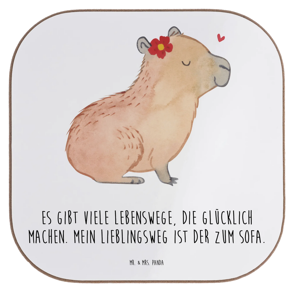 Quadratische Untersetzer Capybara Blume Untersetzer, Bierdeckel, Glasuntersetzer, Untersetzer Gläser, Getränkeuntersetzer, Untersetzer aus Holz, Untersetzer für Gläser, Korkuntersetzer, Untersetzer Holz, Holzuntersetzer, Tassen Untersetzer, Untersetzer Design, Tiermotive, Gute Laune, lustige Sprüche, Tiere, Capybara