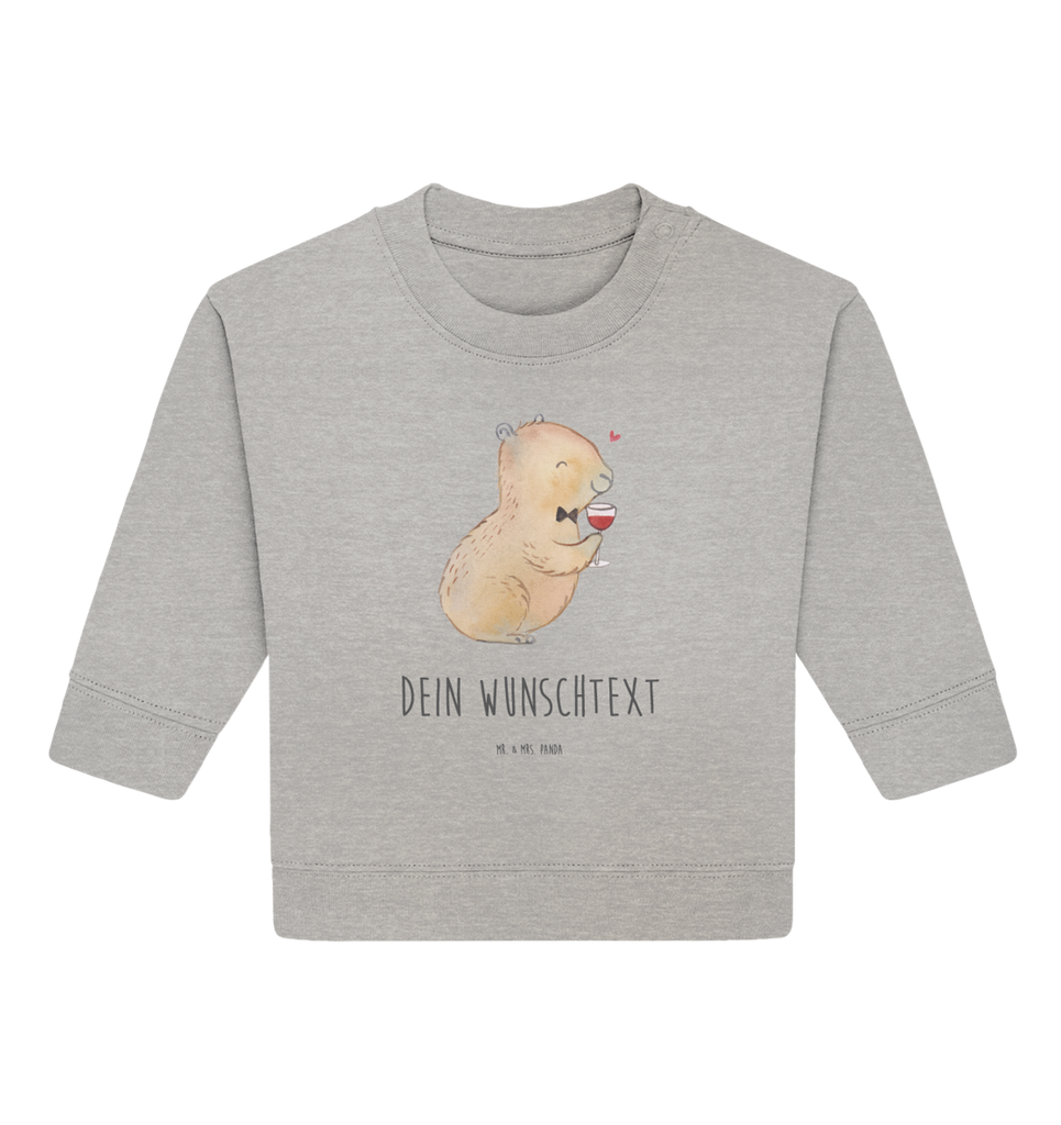 Personalisierter Baby Pullover Capybara Wein Personalisierter Baby Pullover, Personalisiertes Baby Sweatshirt, Tiermotive, Gute Laune, lustige Sprüche, Tiere, Capybara Weinflasche, Weinliebhaber Geschenk, Capybara Zeichnung, Adrette Tiere, Panda Handzeichnung, Weintrinkendes Nagetier, Capybara Kunstwerk, Geschenk für Weinkenner, Stilvolles Capybara, Heiterer Capybara, Liebe zum Wein Spruch, Wein Spaßbild, Handgezeichnetes Capybara