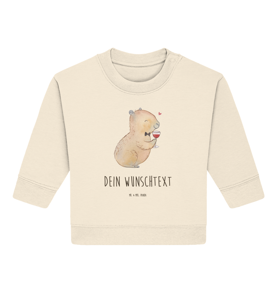 Personalisierter Baby Pullover Capybara Wein Personalisierter Baby Pullover, Personalisiertes Baby Sweatshirt, Tiermotive, Gute Laune, lustige Sprüche, Tiere, Capybara Weinflasche, Weinliebhaber Geschenk, Capybara Zeichnung, Adrette Tiere, Panda Handzeichnung, Weintrinkendes Nagetier, Capybara Kunstwerk, Geschenk für Weinkenner, Stilvolles Capybara, Heiterer Capybara, Liebe zum Wein Spruch, Wein Spaßbild, Handgezeichnetes Capybara