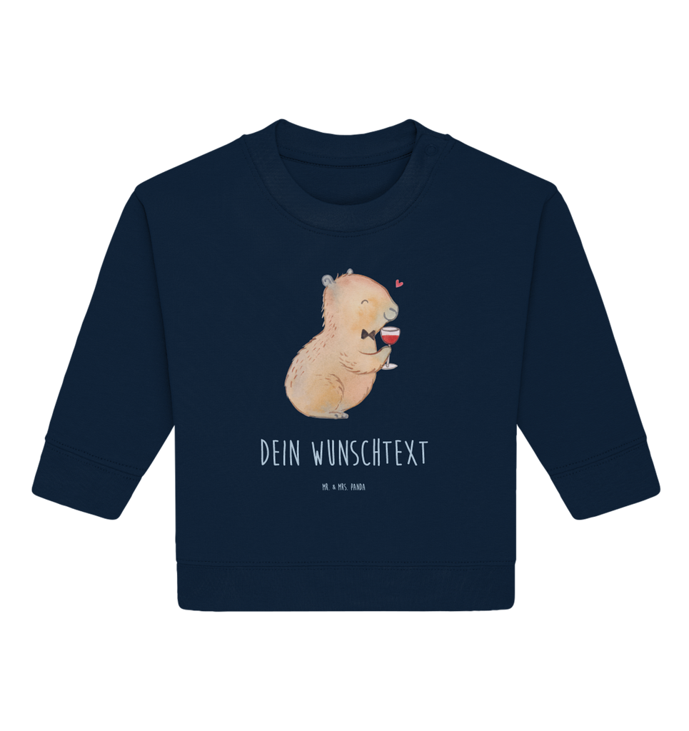 Personalisierter Baby Pullover Capybara Wein Personalisierter Baby Pullover, Personalisiertes Baby Sweatshirt, Tiermotive, Gute Laune, lustige Sprüche, Tiere, Capybara Weinflasche, Weinliebhaber Geschenk, Capybara Zeichnung, Adrette Tiere, Panda Handzeichnung, Weintrinkendes Nagetier, Capybara Kunstwerk, Geschenk für Weinkenner, Stilvolles Capybara, Heiterer Capybara, Liebe zum Wein Spruch, Wein Spaßbild, Handgezeichnetes Capybara