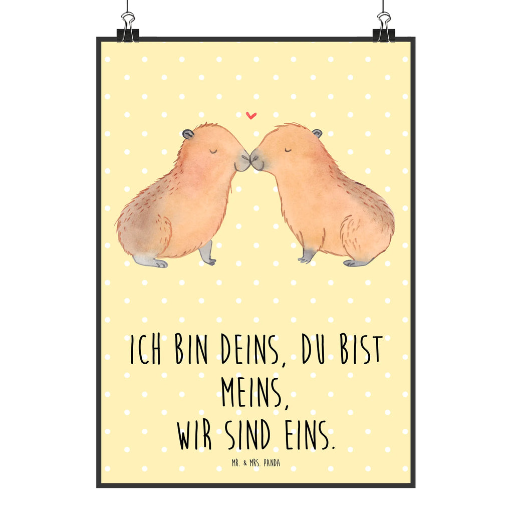 Poster Capybara Liebe Poster, Wandposter, Bild, Wanddeko, Küchenposter, Kinderposter, Wanddeko Bild, Raumdekoration, Wanddekoration, Handgemaltes Poster, Mr. & Mrs. Panda Poster, Designposter, Kunstdruck, Posterdruck, Tiermotive, Gute Laune, lustige Sprüche, Tiere, Capybara, Liebe, verliebt, Paar, Jahrestag, Kuschel Capybaras, Tierliebe, Romantisches Geschenk, Handgezeichnet, Verschmolzen, Geschenkidee, Beziehung, Partnertiere, Ich bin deins, Du bist meins, Liebesspruch, Herzlich, Valentinstag, Ehejubiläum, Liebesbeweis