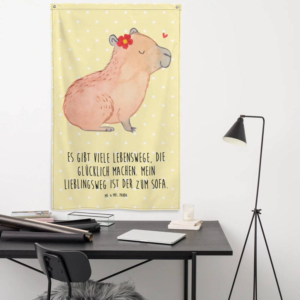 Wandteppich Capybara Blume Wandbehang, Dekoration, Boho, Wandteppich, Wandtuch, Wanddeko, Tapisserie, Tapestry, Wandbild, Textil-Kunst, Schmuck-Wandbehang, Wand Deko, Kinderzimmer, Kinderzimmer Wand, Kinderzimmer Deko, Kinderzimmer Wanddeko, Tiermotive, Gute Laune, lustige Sprüche, Tiere, Capybara