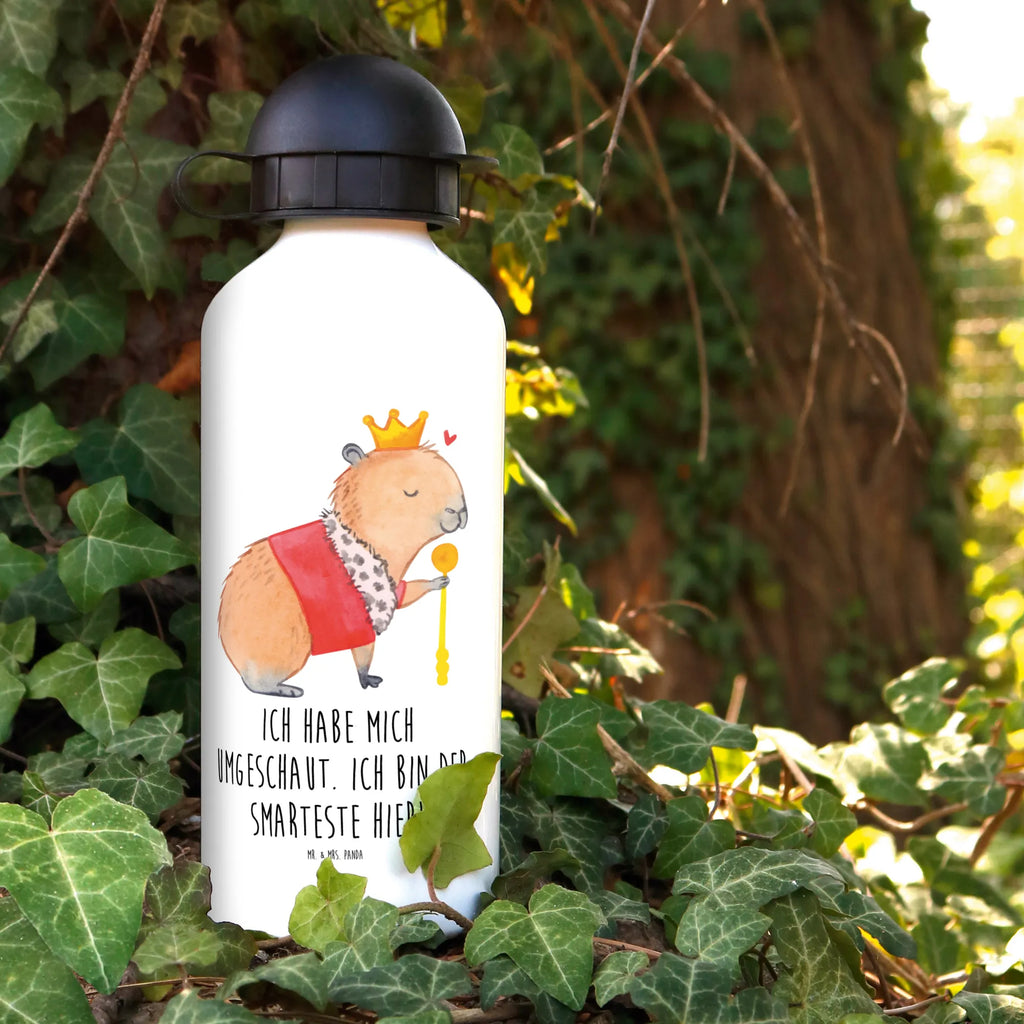 Kindertrinkflasche Capybara König Kindertrinkflasche, Kinder Trinkflasche, Trinkflasche, Flasche, Kinderflasche, Kinder, Kids, Kindergarten Flasche, Grundschule, Jungs, Mädchen, Tiermotive, Gute Laune, lustige Sprüche, Tiere, Capybara, König