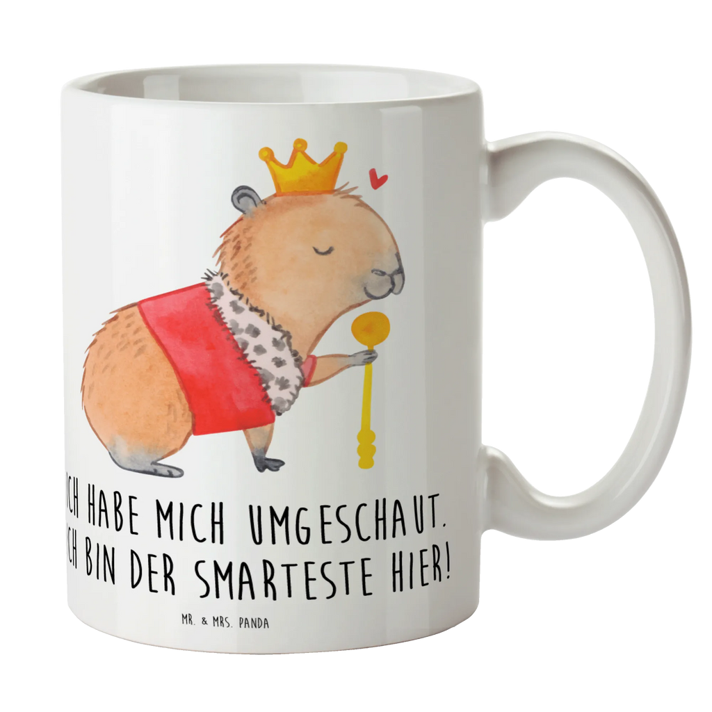 Tasse Capybara König Tasse, Kaffeetasse, Teetasse, Becher, Kaffeebecher, Teebecher, Keramiktasse, Porzellantasse, Büro Tasse, Geschenk Tasse, Tasse Sprüche, Tasse Motive, Kaffeetassen, Tasse bedrucken, Designer Tasse, Cappuccino Tassen, Schöne Teetassen, Tiermotive, Gute Laune, lustige Sprüche, Tiere, Capybara, König