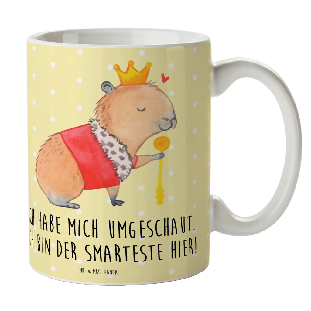 Tasse Capybara König Tasse, Kaffeetasse, Teetasse, Becher, Kaffeebecher, Teebecher, Keramiktasse, Porzellantasse, Büro Tasse, Geschenk Tasse, Tasse Sprüche, Tasse Motive, Kaffeetassen, Tasse bedrucken, Designer Tasse, Cappuccino Tassen, Schöne Teetassen, Tiermotive, Gute Laune, lustige Sprüche, Tiere, Capybara, König