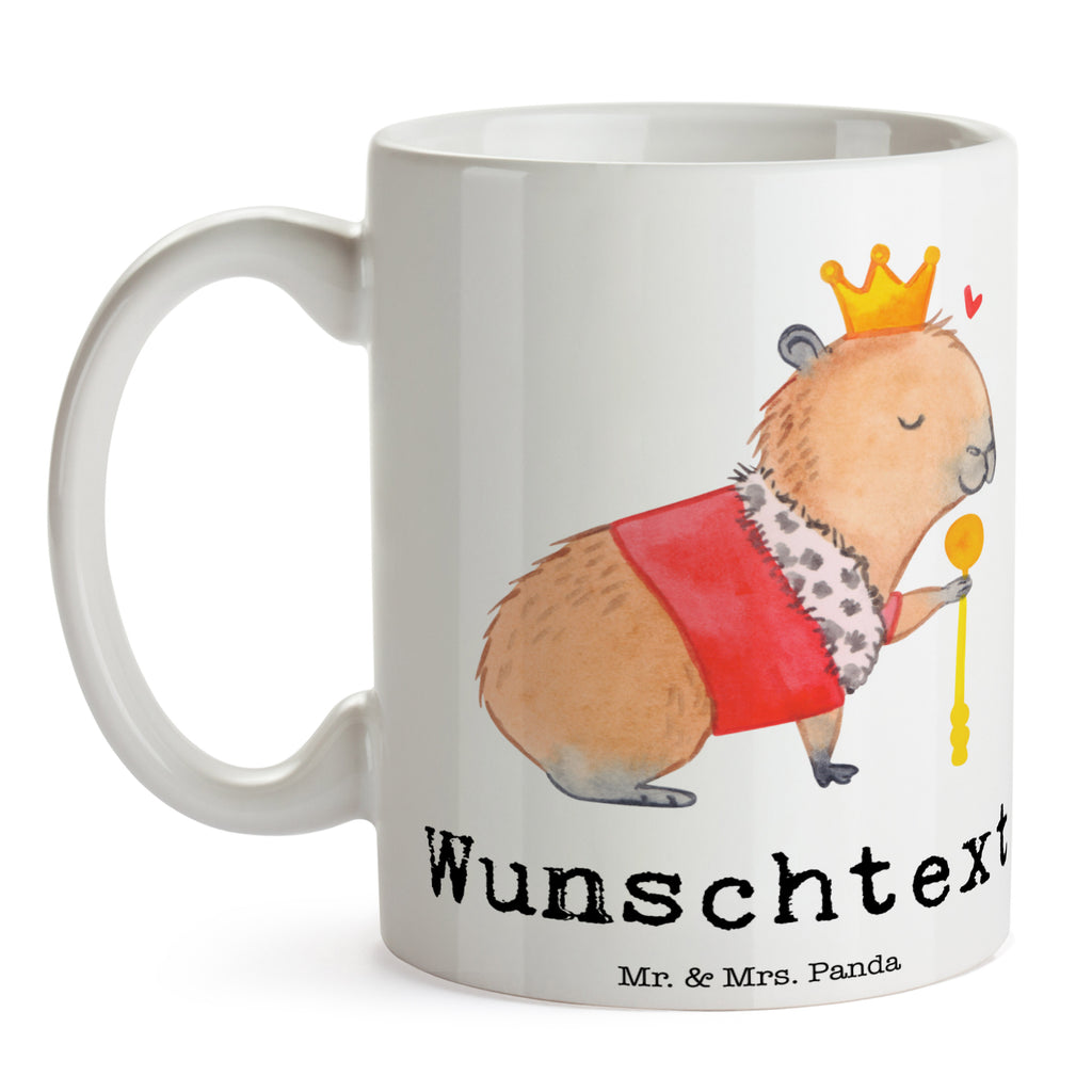 Personalisierte Tasse Capybara König Personalisierte Tasse, Namenstasse, Wunschname, Personalisiert, Tasse, Namen, Drucken, Tasse mit Namen, Tiermotive, Gute Laune, lustige Sprüche, Tiere, Capybara, König