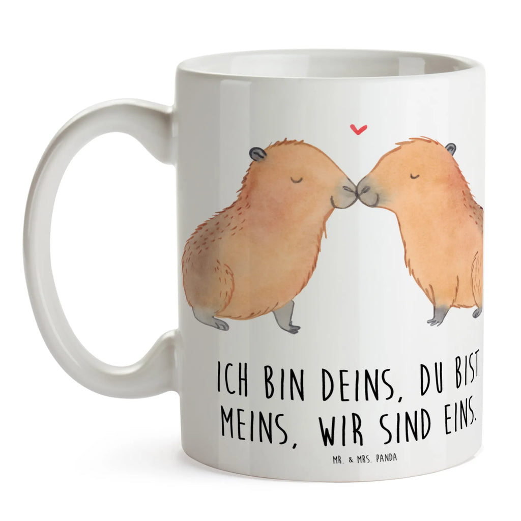 Tasse Capybara Liebe Tasse, Kaffeetasse, Teetasse, Becher, Kaffeebecher, Teebecher, Keramiktasse, Porzellantasse, Büro Tasse, Geschenk Tasse, Tasse Sprüche, Tasse Motive, Kaffeetassen, Tasse bedrucken, Designer Tasse, Cappuccino Tassen, Schöne Teetassen, Tiermotive, Gute Laune, lustige Sprüche, Tiere, Capybara, Liebe, verliebt, Paar, Jahrestag, Kuschel Capybaras, Tierliebe, Romantisches Geschenk, Handgezeichnet, Verschmolzen, Geschenkidee, Beziehung, Partnertiere, Ich bin deins, Du bist meins, Liebesspruch, Herzlich, Valentinstag, Ehejubiläum, Liebesbeweis