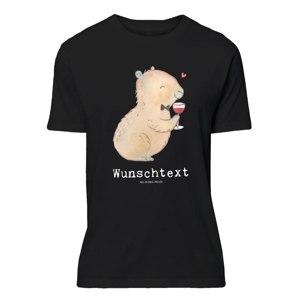 Personalisiertes T-Shirt Capybara Wein T-Shirt Personalisiert, T-Shirt mit Namen, T-Shirt mit Aufruck, Männer, Frauen, Tiermotive, Gute Laune, lustige Sprüche, Tiere, Capybara Weinflasche, Weinliebhaber Geschenk, Capybara Zeichnung, Adrette Tiere, Panda Handzeichnung, Weintrinkendes Nagetier, Capybara Kunstwerk, Geschenk für Weinkenner, Stilvolles Capybara, Heiterer Capybara, Liebe zum Wein Spruch, Wein Spaßbild, Handgezeichnetes Capybara