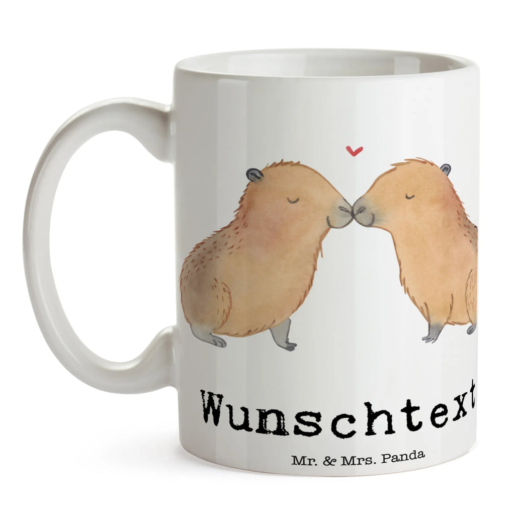 Personalisierte Tasse Capybara Liebe Personalisierte Tasse, Namenstasse, Wunschname, Personalisiert, Tasse, Namen, Drucken, Tasse mit Namen, Tiermotive, Gute Laune, lustige Sprüche, Tiere, Capybara, Liebe, verliebt, Paar, Jahrestag, Kuschel Capybaras, Tierliebe, Romantisches Geschenk, Handgezeichnet, Verschmolzen, Geschenkidee, Beziehung, Partnertiere, Ich bin deins, Du bist meins, Liebesspruch, Herzlich, Valentinstag, Ehejubiläum, Liebesbeweis