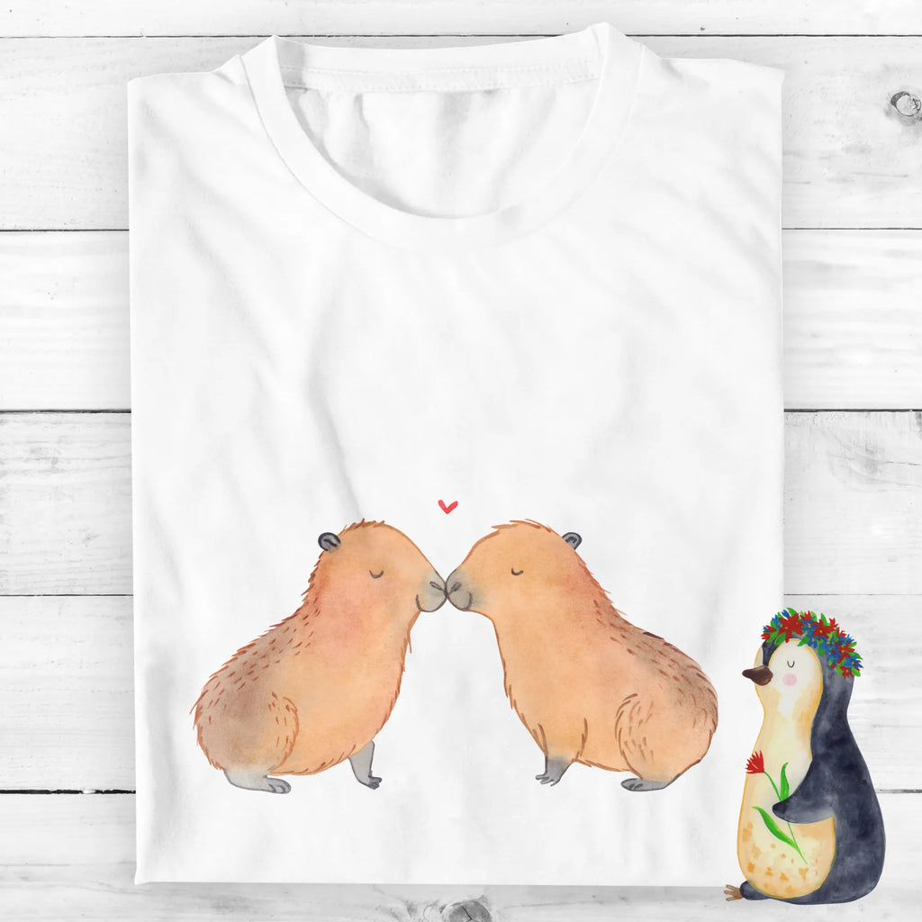 Personalisiertes T-Shirt Capybara Liebe T-Shirt Personalisiert, T-Shirt mit Namen, T-Shirt mit Aufruck, Männer, Frauen, Tiermotive, Gute Laune, lustige Sprüche, Tiere, Capybara, Liebe, verliebt, Paar, Jahrestag, Kuschel Capybaras, Tierliebe, Romantisches Geschenk, Handgezeichnet, Verschmolzen, Geschenkidee, Beziehung, Partnertiere, Ich bin deins, Du bist meins, Liebesspruch, Herzlich, Valentinstag, Ehejubiläum, Liebesbeweis