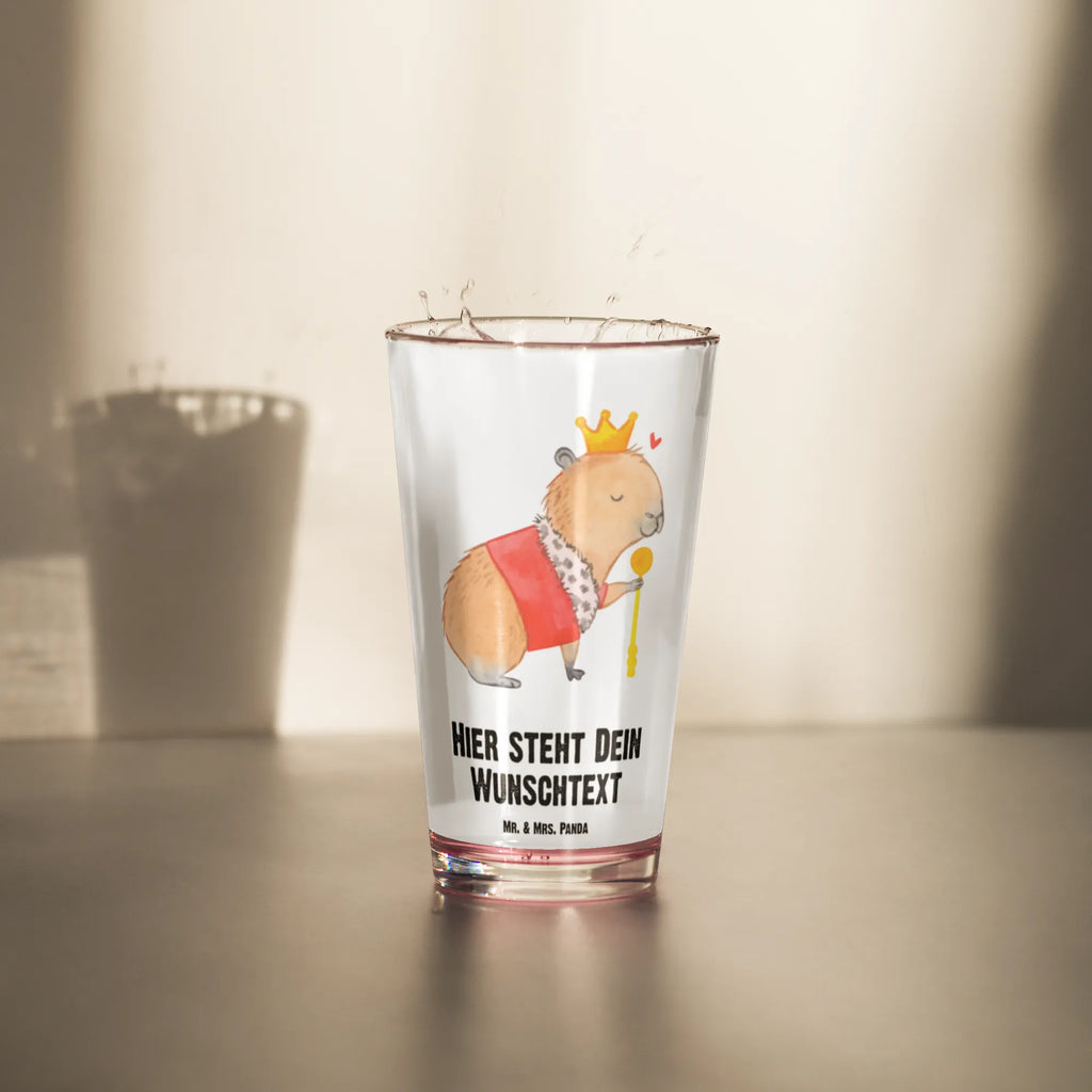 Personalisiertes Trinkglas Capybara König Personalisiertes Trinkglas, Personalisiertes Glas, Personalisiertes Pint Glas, Personalisiertes Bierglas, Personalisiertes Cocktail Glas, Personalisiertes Wasserglas, Glas mit Namen, Glas selber bedrucken, Wunschtext, Selbst drucken, Wunschname, Tiermotive, Gute Laune, lustige Sprüche, Tiere, Capybara, König