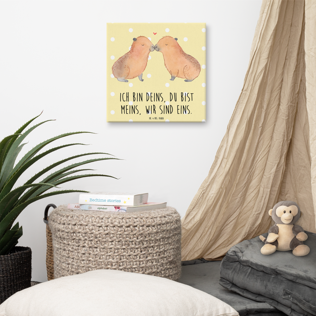 Leinwand Bild Capybara Liebe Leinwand, Bild, Kunstdruck, Wanddeko, Dekoration, Tiermotive, Gute Laune, lustige Sprüche, Tiere, Capybara, Liebe, verliebt, Paar, Jahrestag, Kuschel Capybaras, Tierliebe, Romantisches Geschenk, Handgezeichnet, Verschmolzen, Geschenkidee, Beziehung, Partnertiere, Ich bin deins, Du bist meins, Liebesspruch, Herzlich, Valentinstag, Ehejubiläum, Liebesbeweis