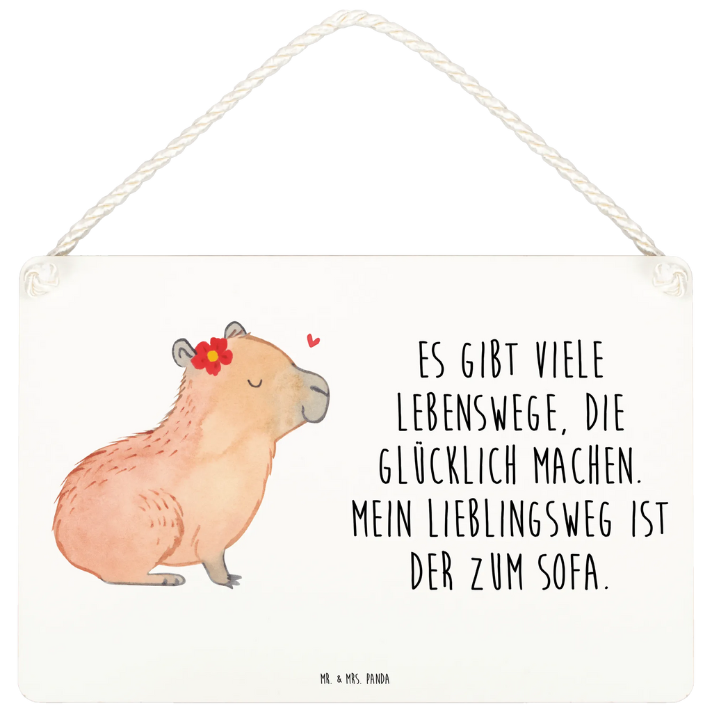 Deko Schild Capybara Blume Dekoschild, Deko Schild, Schild, Tür Schild, Türschild, Holzschild, Wandschild, Wanddeko, Tiermotive, Gute Laune, lustige Sprüche, Tiere, Capybara