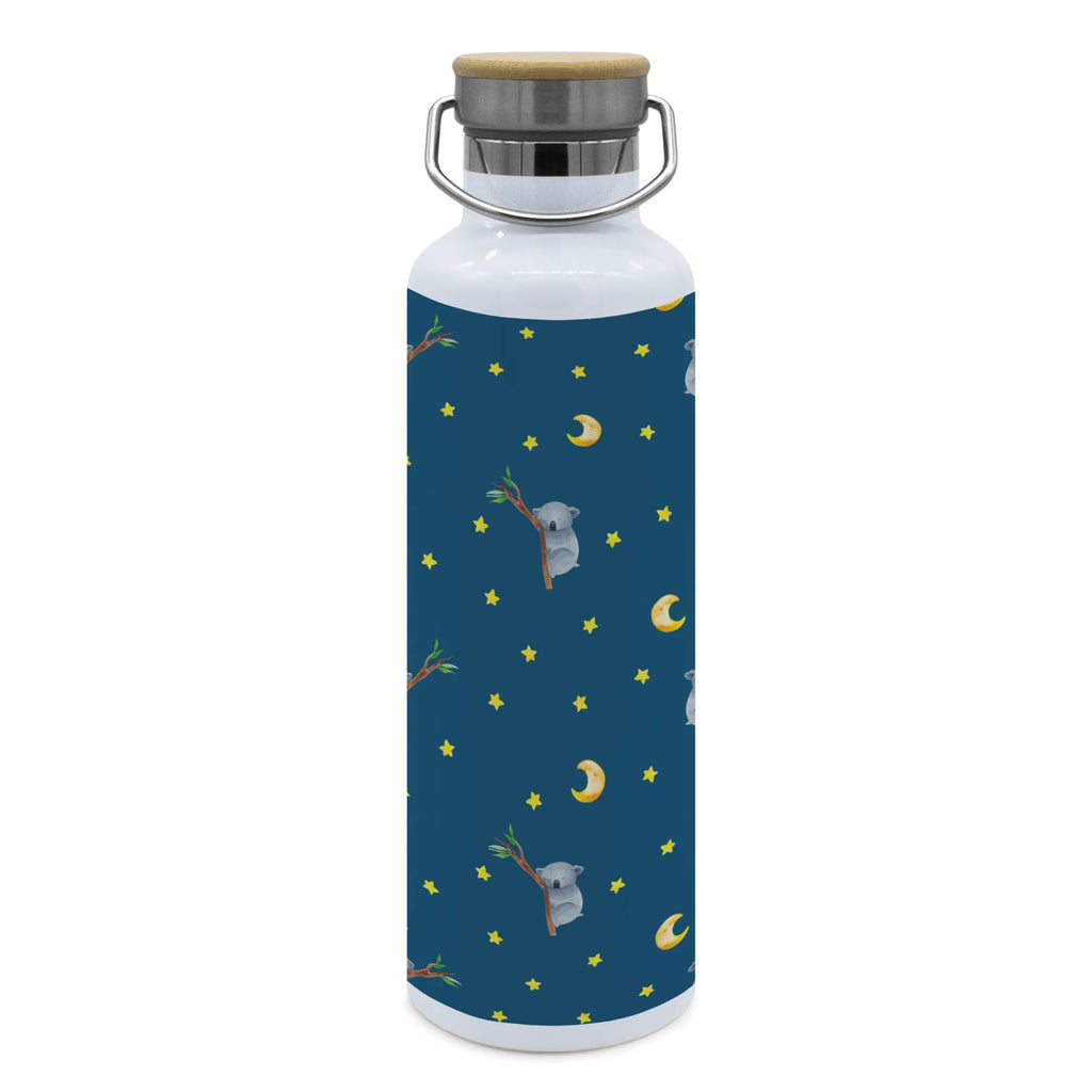 Trinkflasche Koalabär Muster Thermosflasche, Isolierflasche, Edelstahl, Trinkflasche, isoliert, Wamrhaltefunktion, Sportflasche, Flasche zum Sport, Sportlerflasche, Tiermotive, Gute Laune, lustige Sprüche, Tiere, Koala, träumen, Traum, schlafen, Schlafzimmer, Traumland, Bär, Koalabär