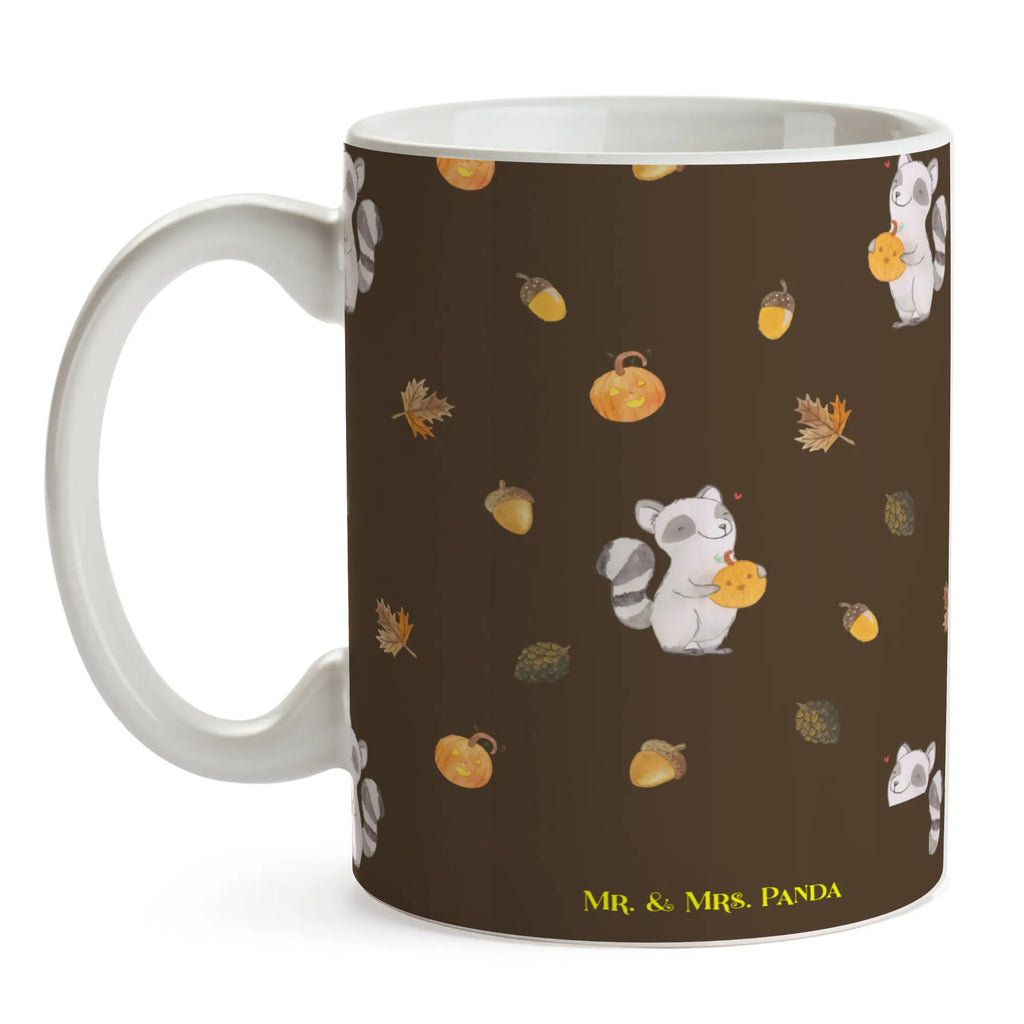 Tasse Waschbär Kürbis Muster Tasse, Kaffeetasse, Teetasse, Becher, Kaffeebecher, Teebecher, Keramiktasse, Porzellantasse, Büro Tasse, Geschenk Tasse, Tasse Sprüche, Tasse Motive, Kaffeetassen, Tasse bedrucken, Designer Tasse, Cappuccino Tassen, Schöne Teetassen, Halloween, Deko, Martinssingen, Dekoration, Geschenke, Schenken, Halloween Deko, Trick or Treat, Süßes sonst gibt's saures, Waschbär, Kürbis