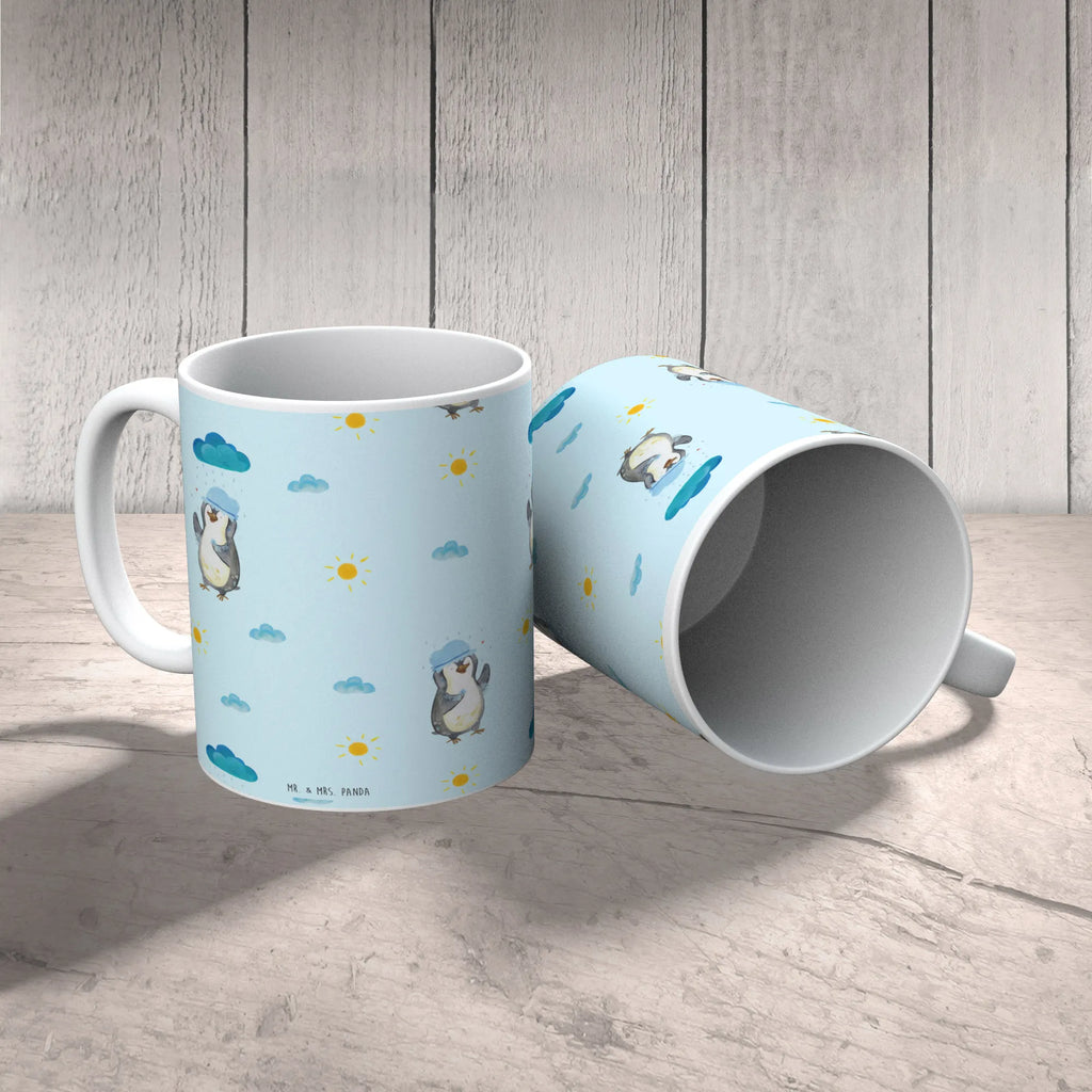 Tasse Pinguin Duschen Muster Tasse, Kaffeetasse, Teetasse, Becher, Kaffeebecher, Teebecher, Keramiktasse, Porzellantasse, Büro Tasse, Geschenk Tasse, Tasse Sprüche, Tasse Motive, Kaffeetassen, Tasse bedrucken, Designer Tasse, Cappuccino Tassen, Schöne Teetassen, Pinguin, Pinguine, Dusche, duschen, Lebensmotto, Motivation, Neustart, Neuanfang, glücklich sein