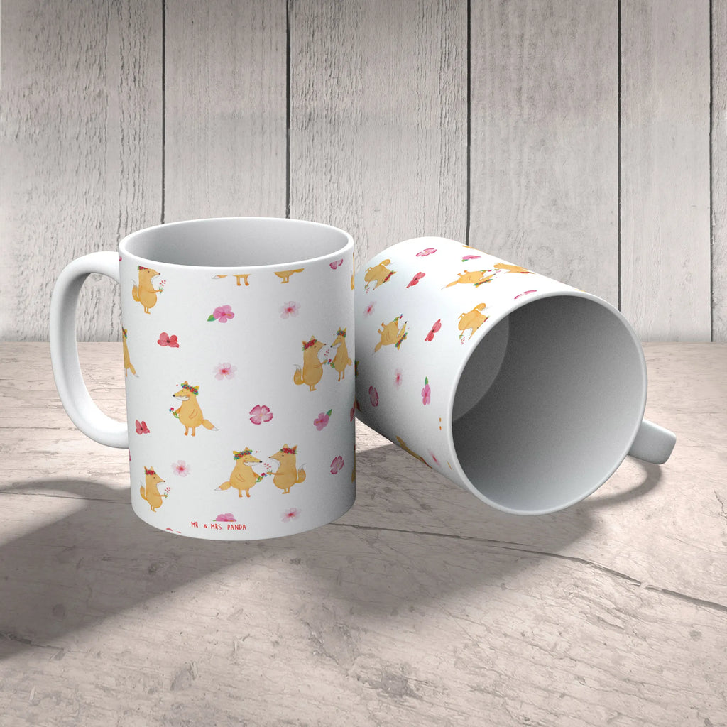 Tasse Fuchs Blumen Muster Tasse, Kaffeetasse, Teetasse, Becher, Kaffeebecher, Teebecher, Keramiktasse, Porzellantasse, Büro Tasse, Geschenk Tasse, Tasse Sprüche, Tasse Motive, Kaffeetassen, Tasse bedrucken, Designer Tasse, Cappuccino Tassen, Schöne Teetassen, Fuchs, Füchse, Fox, Liebe, Freundin, Fuchsmädchen, Blumenmädchen, Freundinnen, Liebesbeweis, Blume, Blumen, Motivation, Freude, ich, mich, Selbstliebe