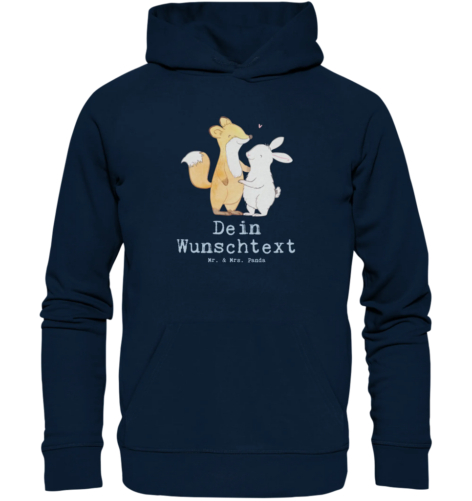 Personalisierter Hoodie Fuchs Hase Freunde treffen Personalisierter Hoodie, Namens-Hoodie, Wunschtext-Hoodie, Text-Hoodie, Hoodie mit Spruch, Hoodie mit Logo, Hoodie mit Bild, Hoodie mit Foto, Hoodie mit Design, Hoodie mit Aufdruck, Kapuzenpullover mit Wunschtext, Kapuzenpullover mit Wunschname, Kapuzenpullover mit Namen, Kapuzenpullover personalisiert, Unisex Hoodie personalisiert, Hoodie Männer personalisiert, Hoodie Frauen personalisiert, Kapuzenpullover Männer personalisiert, Kapuzenpullover Frauen personalisiert, Oberteil personalisiert, Geschenk, Sport, Sportart, Hobby, Schenken, Danke, Dankeschön, Auszeichnung, Gewinn, Sportler, Freunde treffen