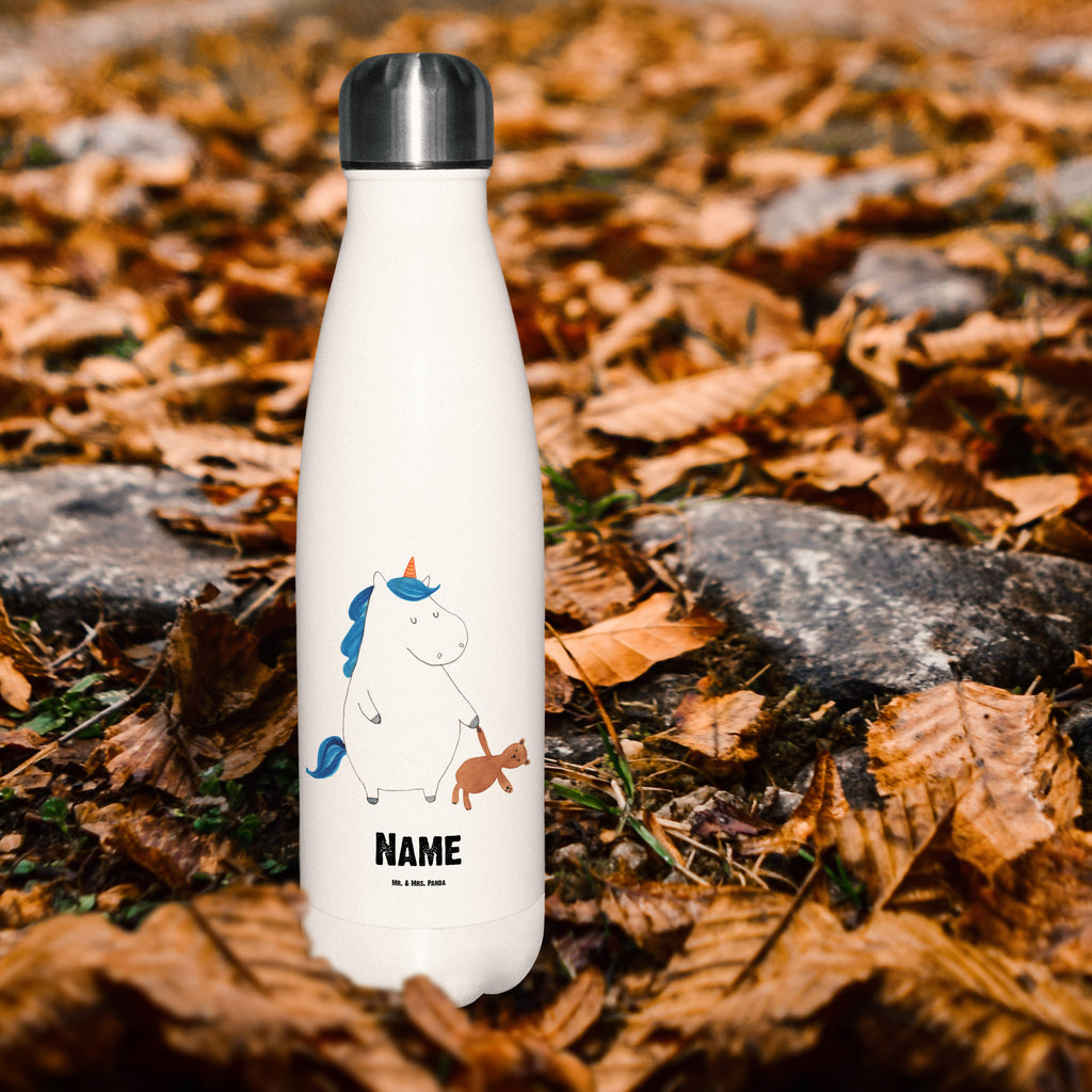 Personalisierte Thermosflasche Einhorn Teddy Personalisierte Isolierflasche, Personalisierte Thermoflasche, Personalisierte Trinkflasche, Trinkflasche Mit Namen, Wunschname, Bedrucken, Namensflasche, Einhorn, Einhörner, Einhorn Deko, Pegasus, Unicorn, schlafen, gute Nacht, Single, Bett, Träumen, Freundin, Singleleben