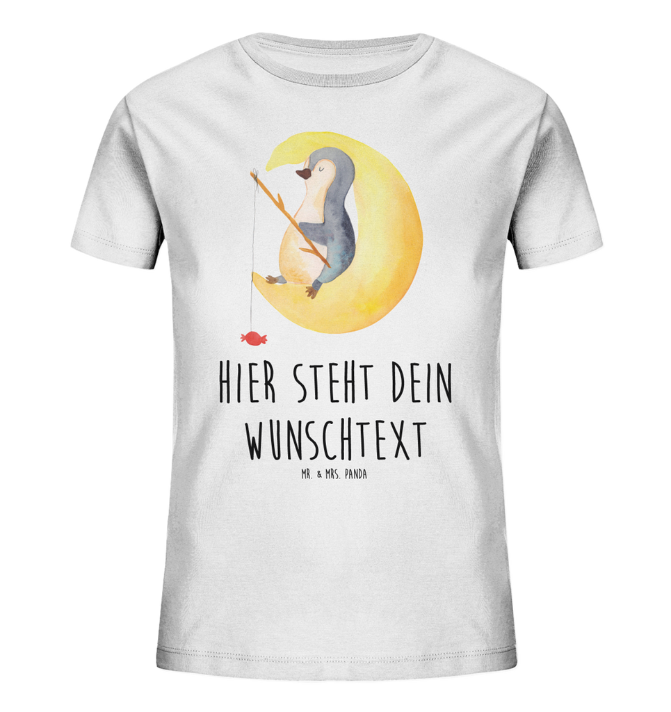 Personalisiertes Kinder T-Shirt Pinguin Mond Personalisiertes Kinder T-Shirt, Pinguin, Pinguine, Spruch, schlafen, Nachtruhe, Einschlafen, Schlafzimmer, Schlafstörungen, Gästezimmer