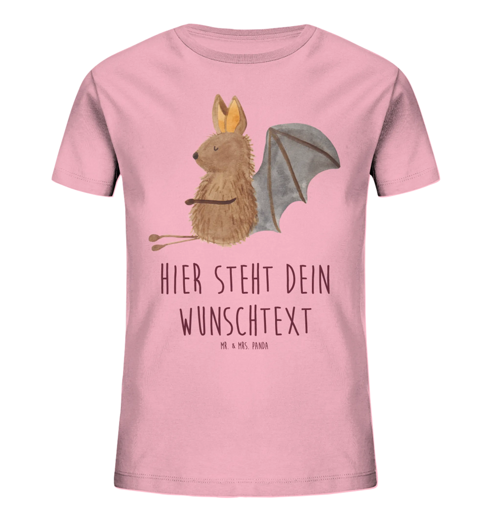 Personalisiertes Kinder T-Shirt Fledermaus Sitzen Personalisiertes Kinder T-Shirt, Tiermotive, Gute Laune, lustige Sprüche, Tiere, Fledermaus, Fledermäuse, Motivation, entspannen