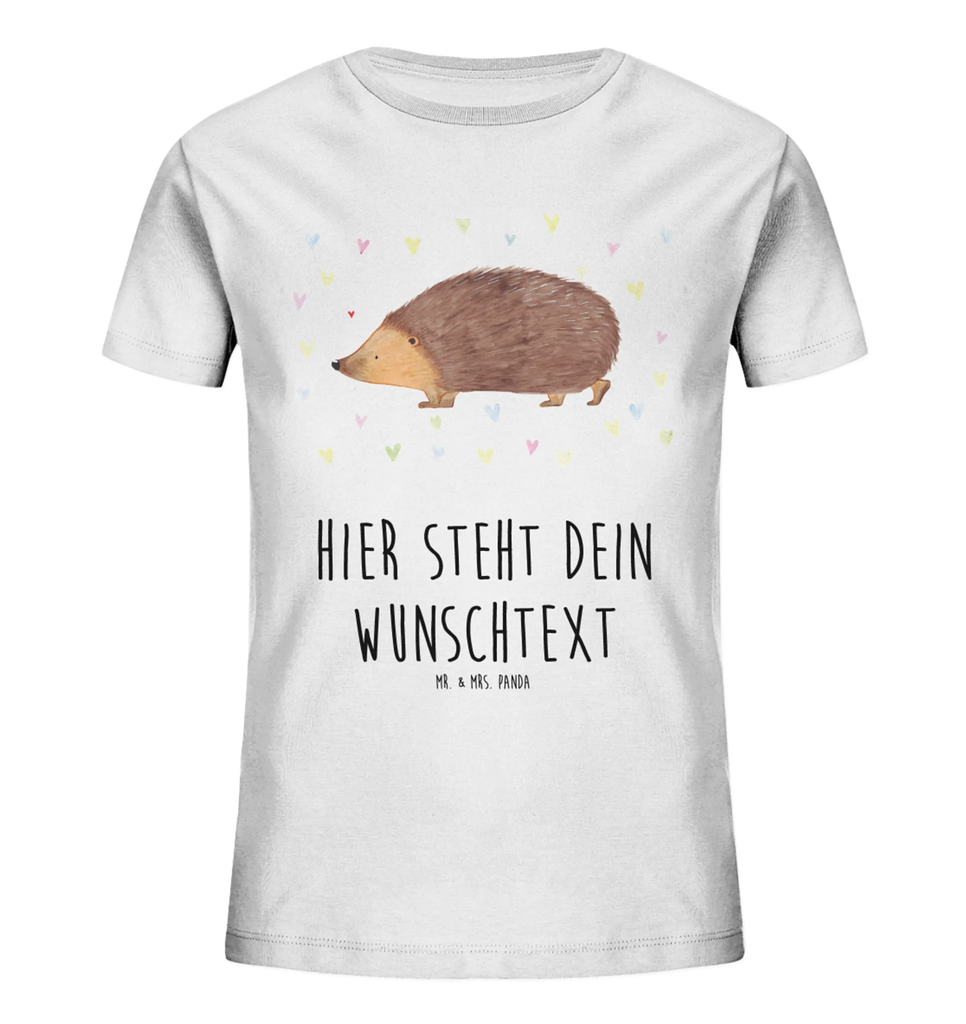 Personalisiertes Kinder T-Shirt Igel Herzen Personalisiertes Kinder T-Shirt, Tiermotive, Gute Laune, lustige Sprüche, Tiere, Liebe, Herz, Herzen, Igel, Vertrauen, Kuss, Leben