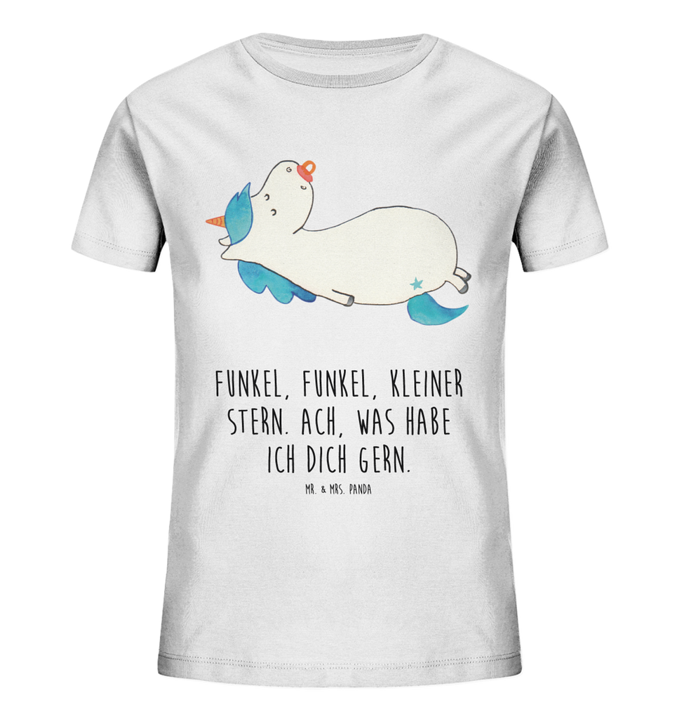 Organic Kinder T-Shirt Einhorn Schnuller Kinder T-Shirt, Kinder T-Shirt Mädchen, Kinder T-Shirt Jungen, Einhorn, Einhörner, Einhorn Deko, Pegasus, Unicorn, Baby, Kleinkind, Geburt, Geburtstag, Säugling, Schnuller, Geschenk Geburt, Mutter, Mama