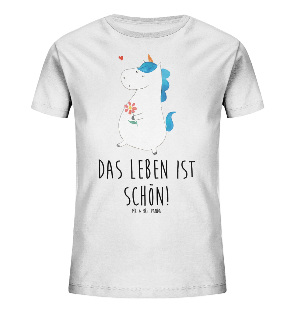 Organic Kinder T-Shirt Einhorn Spaziergang Kinder T-Shirt, Kinder T-Shirt Mädchen, Kinder T-Shirt Jungen, Einhorn, Einhörner, Einhorn Deko, Pegasus, Unicorn, Glitzer, Blumen, Spaziergang, Motivation, Gute Laune, Freude, Freundin, Mutter, Schwester