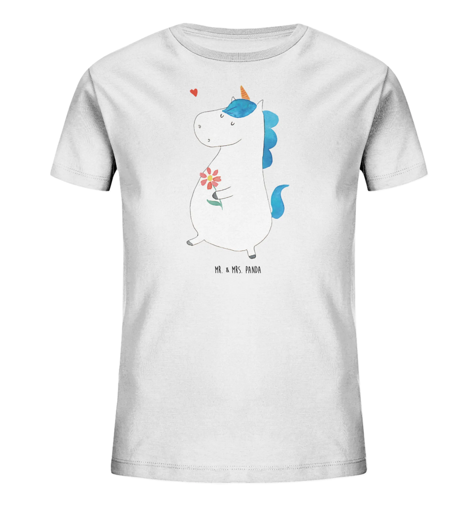 Organic Kinder T-Shirt Einhorn Spaziergang Kinder T-Shirt, Kinder T-Shirt Mädchen, Kinder T-Shirt Jungen, Einhorn, Einhörner, Einhorn Deko, Pegasus, Unicorn, Glitzer, Blumen, Spaziergang, Motivation, Gute Laune, Freude, Freundin, Mutter, Schwester