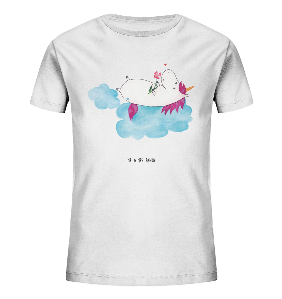 Organic Kinder T-Shirt Einhorn Verliebt Kinder T-Shirt, Kinder T-Shirt Mädchen, Kinder T-Shirt Jungen, Einhorn, Einhörner, Einhorn Deko, Pegasus, Unicorn, verliebt, Liebe, Liebesbeweis, Freundin, Wolke