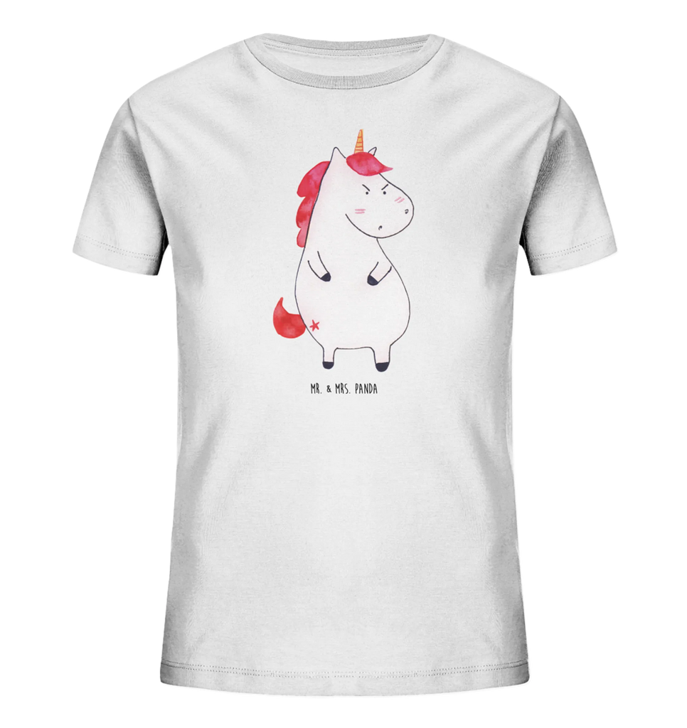 Organic Kinder T-Shirt Einhorn Wut Kinder T-Shirt, Kinder T-Shirt Mädchen, Kinder T-Shirt Jungen, Einhorn, Einhörner, Einhorn Deko, Pegasus, Unicorn, Realität, Ansage, lustlos, nein, Büro, Arbeit, wütend, dumme Fragen, lustig, Spaß, Geschenk