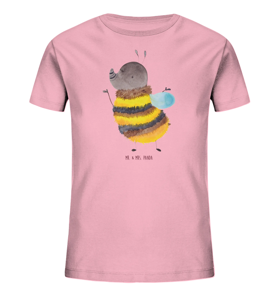 Organic Kinder T-Shirt Hummel flauschig Kinder T-Shirt, Kinder T-Shirt Mädchen, Kinder T-Shirt Jungen, Tiermotive, Gute Laune, lustige Sprüche, Tiere, Hummel, Flauschig, Biene, Blume, Natur