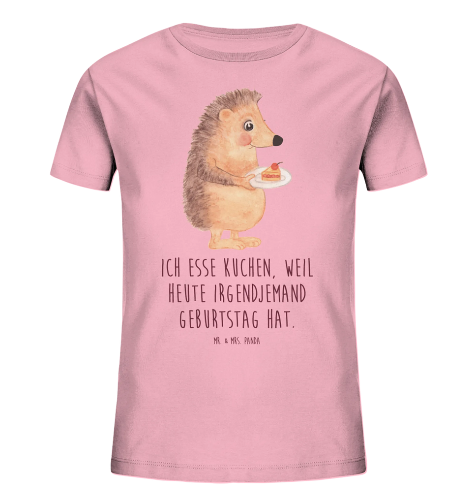 Organic Kinder T-Shirt Igel Kuchenstück Kinder T-Shirt, Kinder T-Shirt Mädchen, Kinder T-Shirt Jungen, Tiermotive, Gute Laune, lustige Sprüche, Tiere, Igel, Essen Spruch, Kuchen, Backen Geschenk, Kuchen backen, Einladung Party, Geburtstagskuchen, Torte