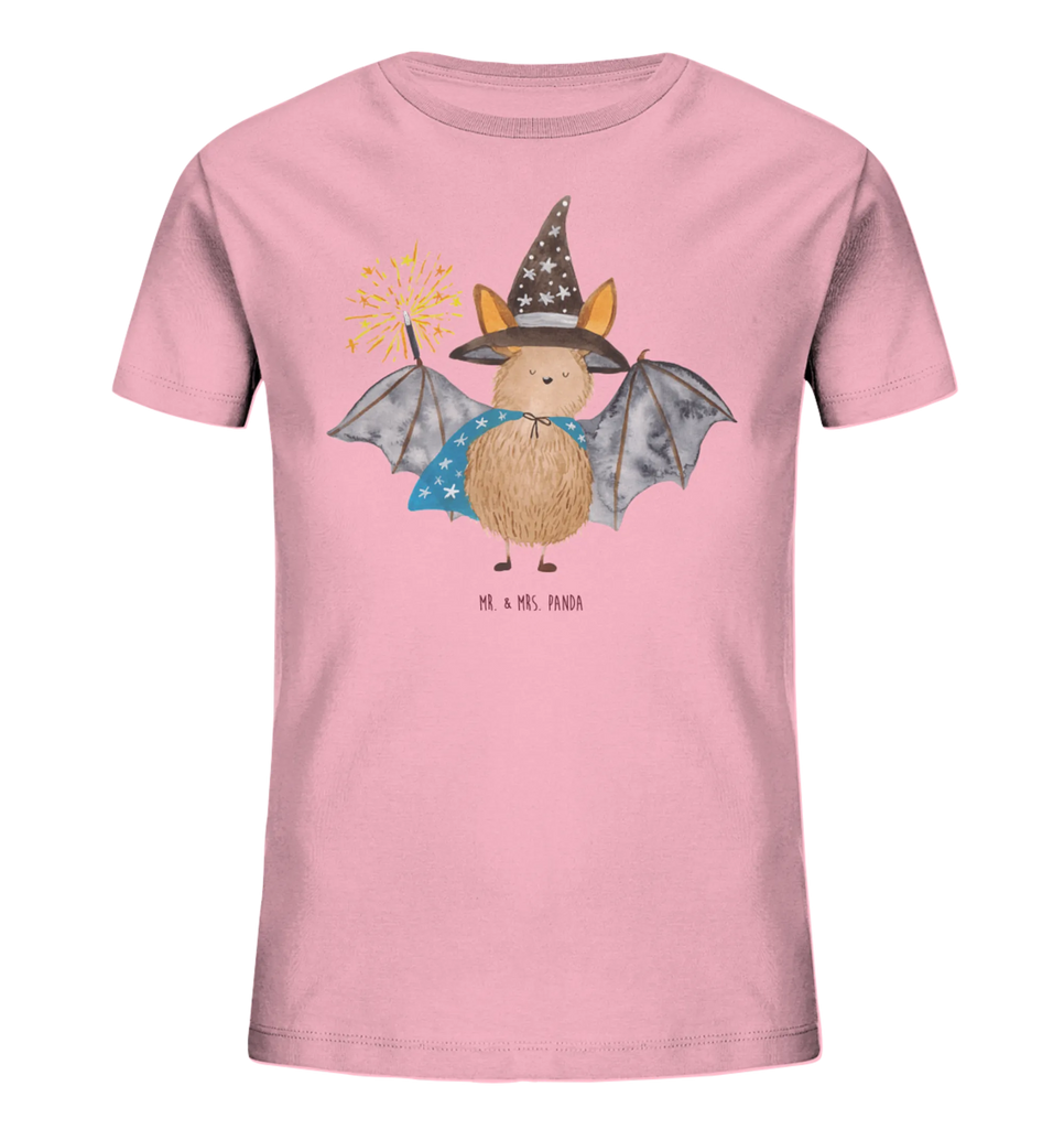 Organic Kinder T-Shirt Fledermaus Zauberer Kinder T-Shirt, Kinder T-Shirt Mädchen, Kinder T-Shirt Jungen, Tiermotive, Gute Laune, lustige Sprüche, Tiere, Fledermaus, Fledermäuse, Zauberer, Magier, Frauen, reinsteigern