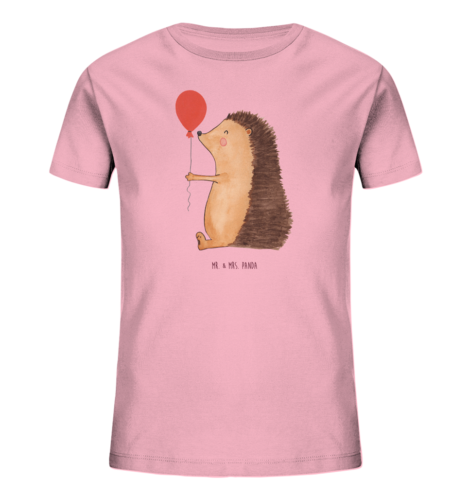 Organic Kinder T-Shirt Igel Luftballon Kinder T-Shirt, Kinder T-Shirt Mädchen, Kinder T-Shirt Jungen, Tiermotive, Gute Laune, lustige Sprüche, Tiere, Igel, Geburtstag, Herzlichen Glückwunsch, Glückwunsch, Geburtstagskind, Ballon, Happy Birthday