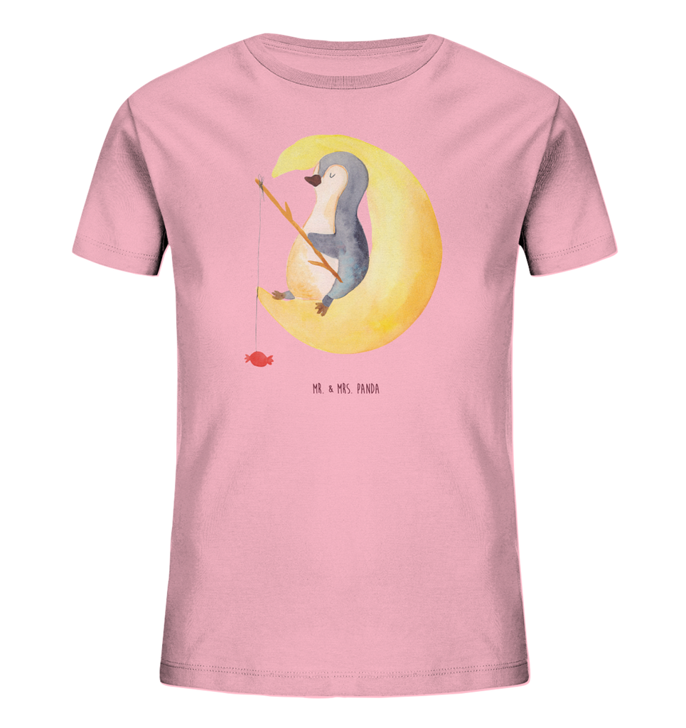 Organic Kinder T-Shirt Pinguin Mond Kinder T-Shirt, Kinder T-Shirt Mädchen, Kinder T-Shirt Jungen, Pinguin, Pinguine, Spruch, schlafen, Nachtruhe, Einschlafen, Schlafzimmer, Schlafstörungen, Gästezimmer