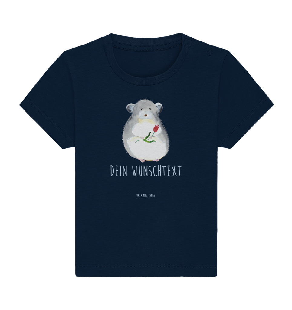 Personalisiertes Baby Shirt Chinchilla Blume Personalisiertes Baby T-Shirt, Personalisiertes Jungen Baby T-Shirt, Personalisiertes Mädchen Baby T-Shirt, Personalisiertes Shirt, Tiermotive, Gute Laune, lustige Sprüche, Tiere, Chinchilla, Chinchillas, Liebeskummer, Kummer, Depressionen, traurig sein, Chaos, Glücklichsein, Büro, Büroalltag