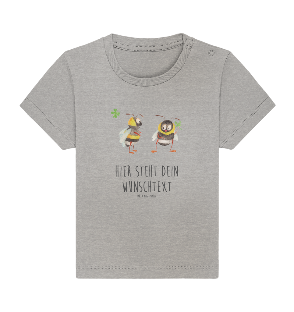 Personalisiertes Baby Shirt Hummeln Kleeblatt Personalisiertes Baby T-Shirt, Personalisiertes Jungen Baby T-Shirt, Personalisiertes Mädchen Baby T-Shirt, Personalisiertes Shirt, Tiermotive, Gute Laune, lustige Sprüche, Tiere, Hummel, Biene, Spruch positiv, Biene Deko, Spruch schön, glücklich sein, glücklich werden, Spruch fröhlich