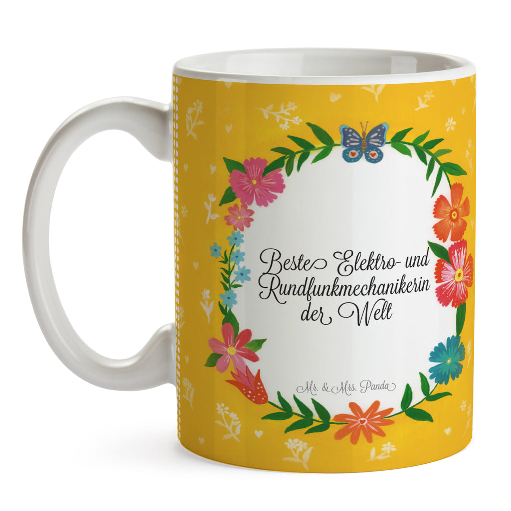 Tasse Design Frame Happy Girls Elektro- und Rundfunkmechanikerin Tasse, Kaffeetasse, Teetasse, Becher, Kaffeebecher, Teebecher, Keramiktasse, Porzellantasse, Büro Tasse, Geschenk Tasse, Tasse Sprüche, Tasse Motive, Kaffeetassen, Tasse bedrucken, Designer Tasse, Cappuccino Tassen, Schöne Teetassen, Geschenk